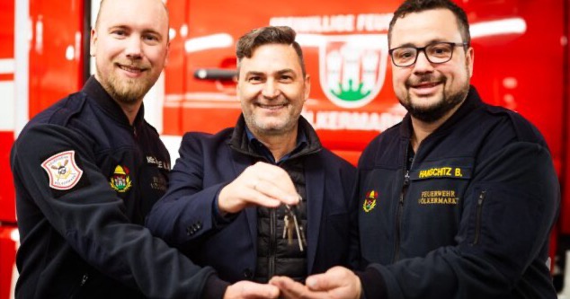 Neues Tankl&ouml;schfahrzeug f&uuml;r die Feuerwehr V&ouml;lkermarkt