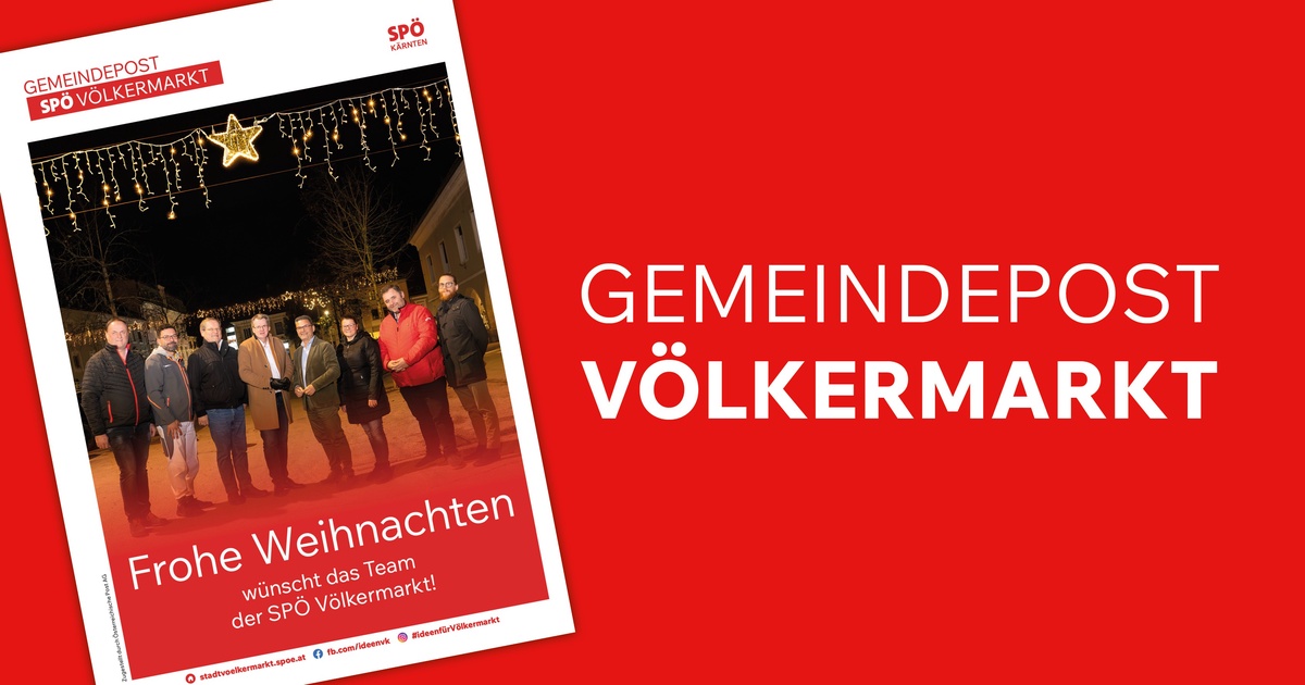 Gemeindepost V&ouml;lkermarkt &ndash; Dezember 2025